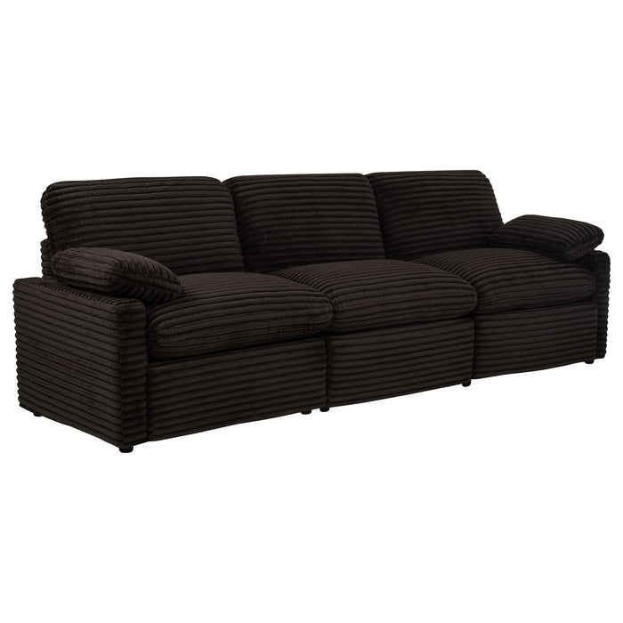 Collins Modular Power Sofa Chocolate Brown