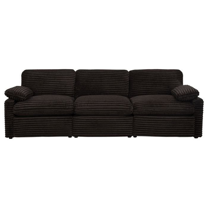 Collins Modular Power Sofa Chocolate Brown