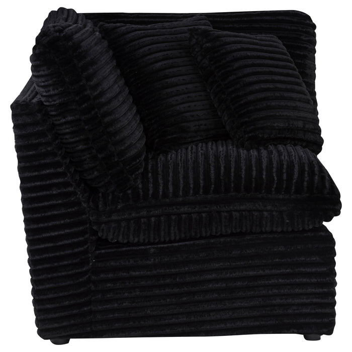 Collins Modular Corner Chair Black