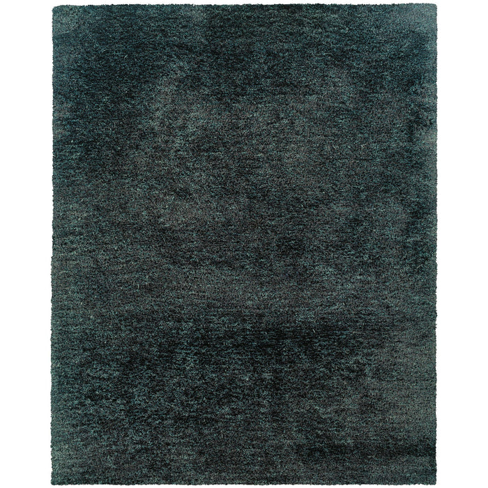 8' X 11' Shag Hand Tufted Area Rug (574437) - Charcoal