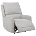 Sylmar 3-piece chenille power reclining sofa set in dove grey by CoasterEveryday