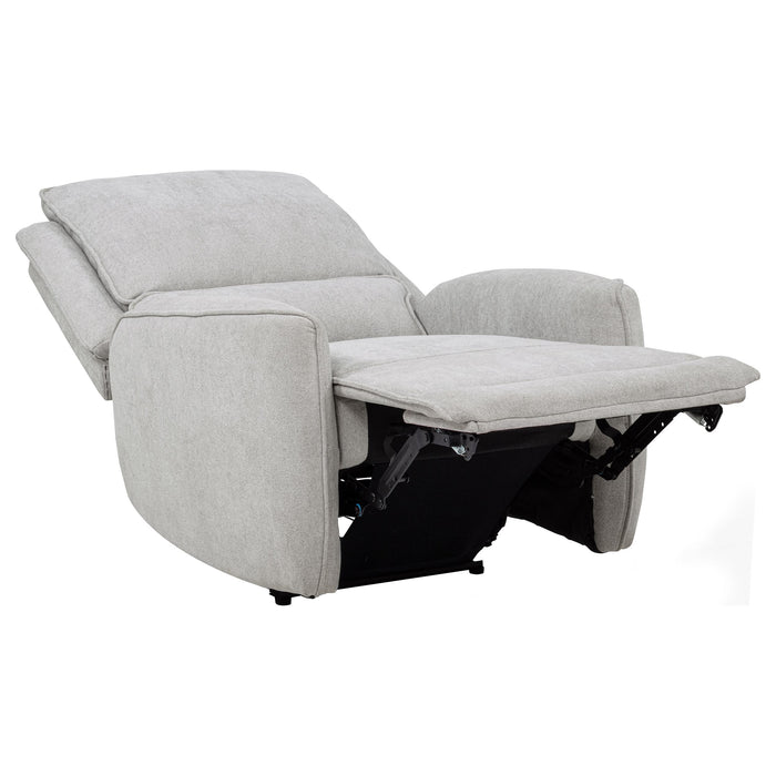 CoasterEveryday Sylmar 3-piece chenille power reclining sofa set in dove grey