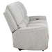 Sylmar Chenille upholstered power reclining sofa in dove grey by CoasterEveryday