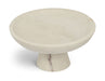 Simpson Genuine Marble Bowl from Meridian Furniture, showcasing a smooth, polished white marble bowl for decorative or functional use.