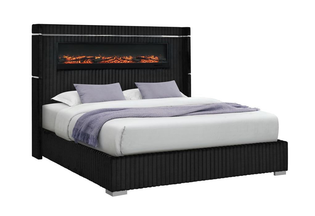 2215 - King Bed - Black