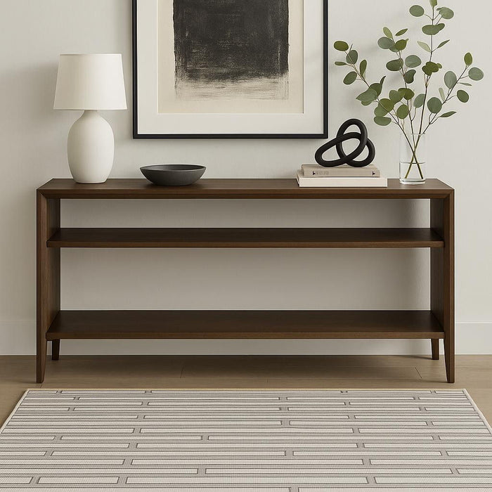 4' X 6' Geometric Area Rug (572488) - Ivory / Gray