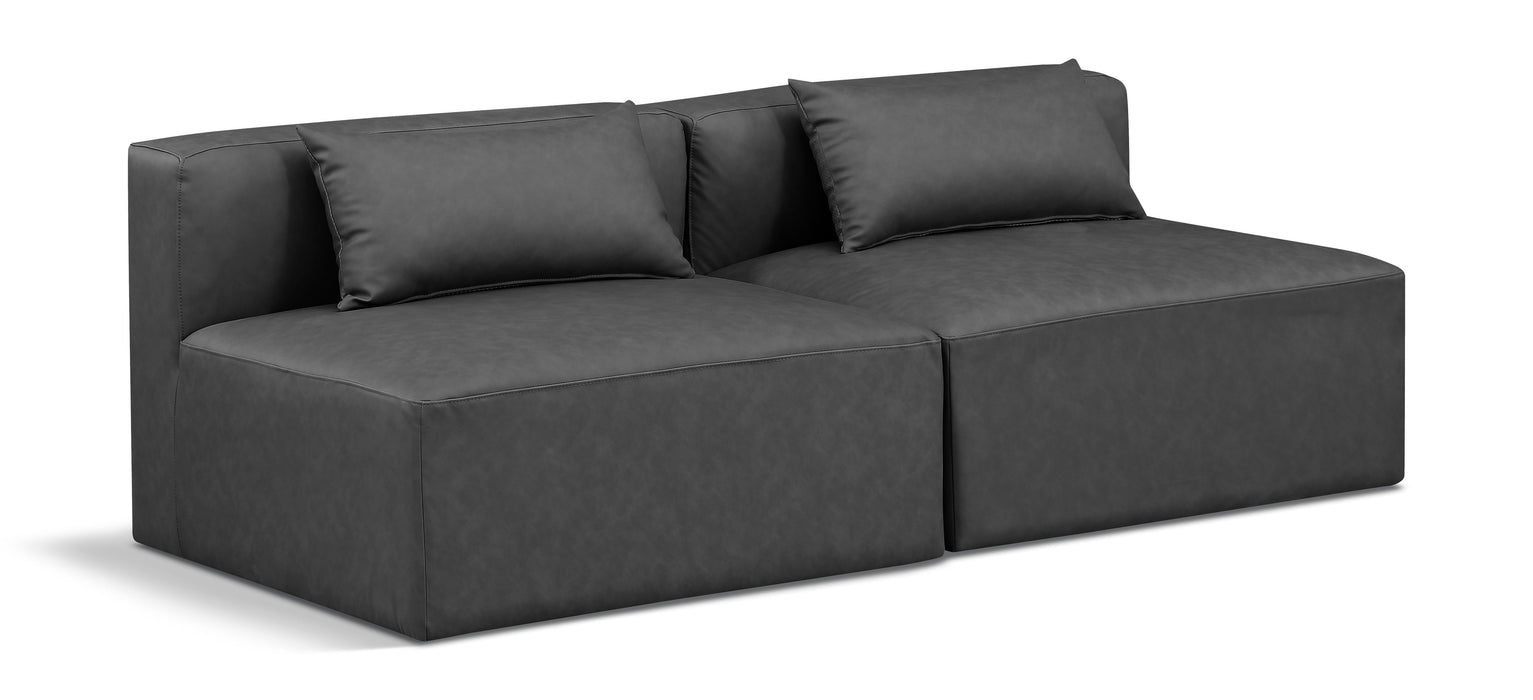 Cube - Modular 2 Seat Armless Sofa