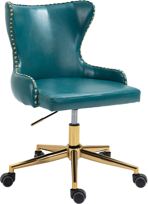 Hendrix - Office Chair with Gold Legs