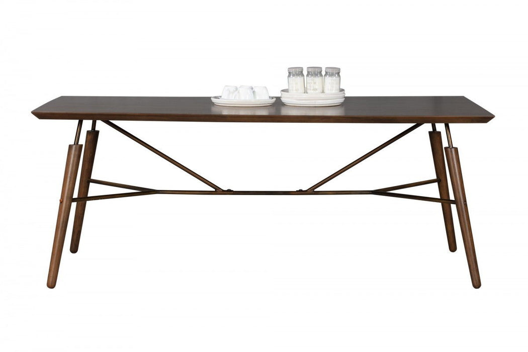 Wood Dining Table (486021) - Brown