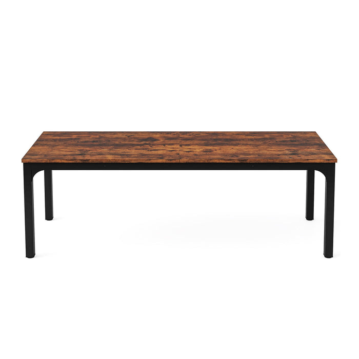 46" Solid Wood Dining Room Table - Brown