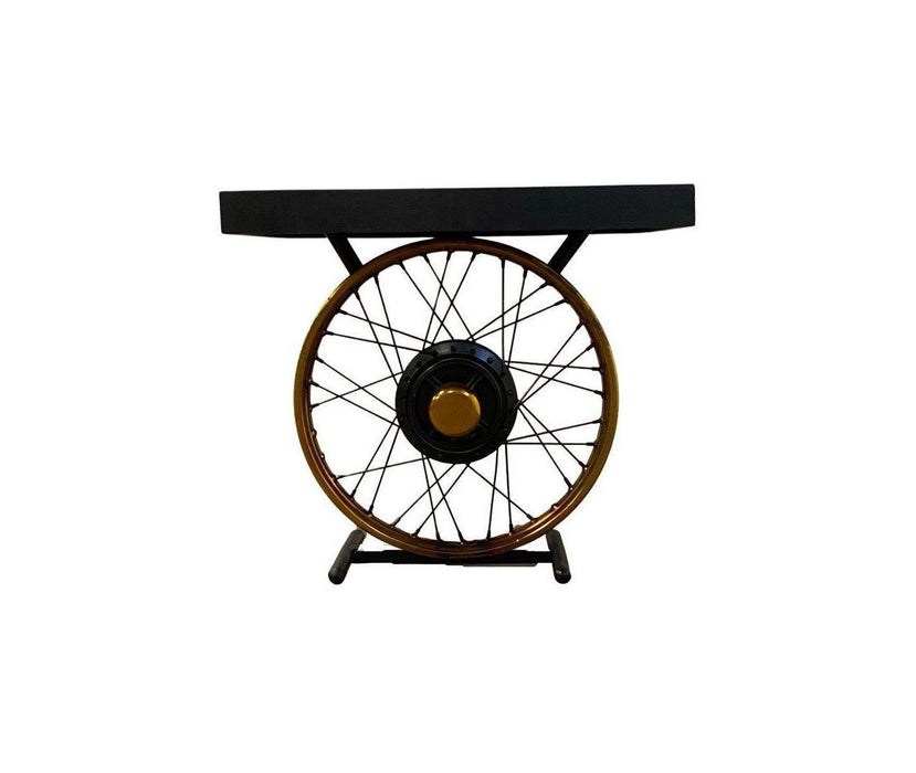 22" Solid Wood End Table - Black
