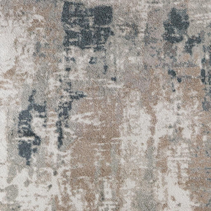 9' X 12' Abstract Area Rug (722303) - Blue / Ivory
