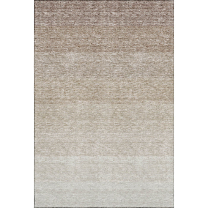 10' X 14' Ombre Washable Area Rug With UV Protection (673765) - Beige / Ivory