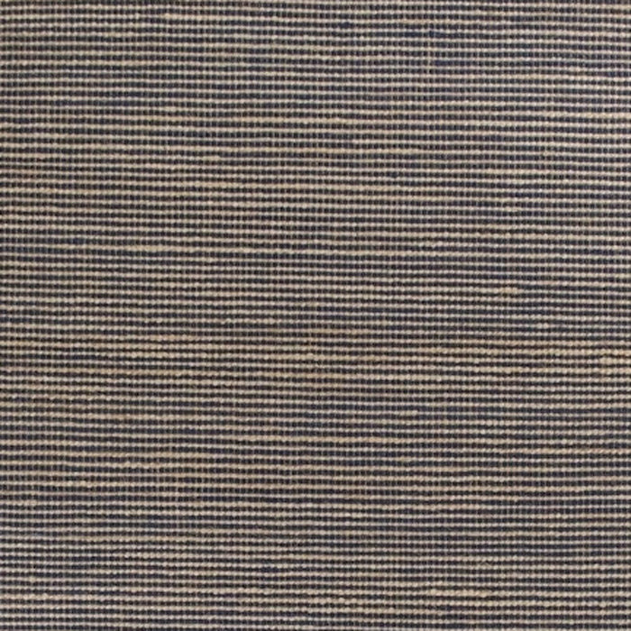 8' x 11' Indoor Area Rug - Blue Hand Woven Wool And Jute