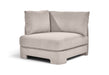 Velvet upholstered stationary chair by Meridian Furniture featuring plush fabric and a modern design.