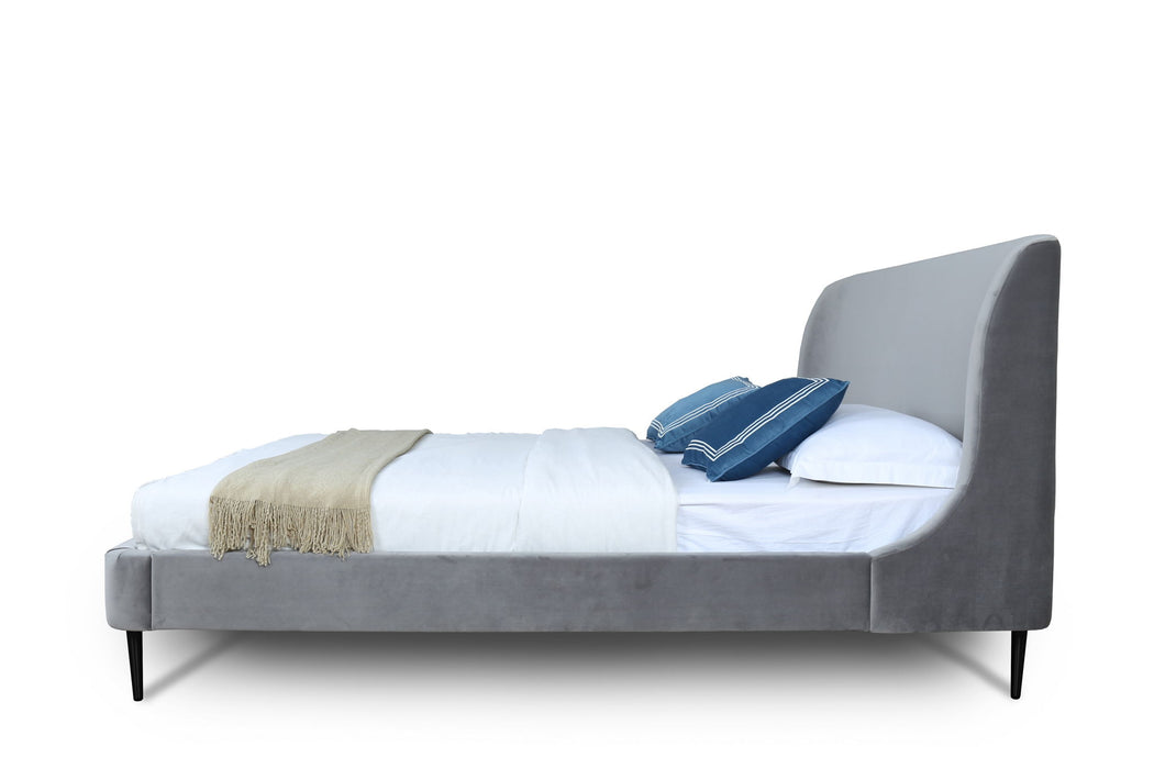 Manhattan Heather - Bed With Black Legs