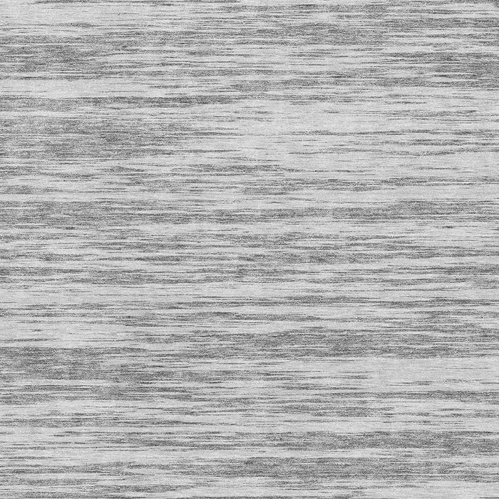 10' X 14' Striped Washable Area Rug With UV Protection (675600) - Gray / Silver