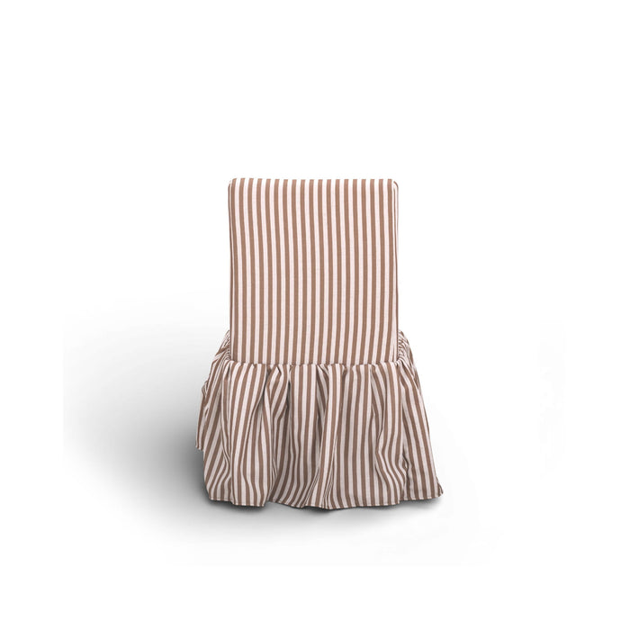 Gertrude - Striped Linen Dining Chair