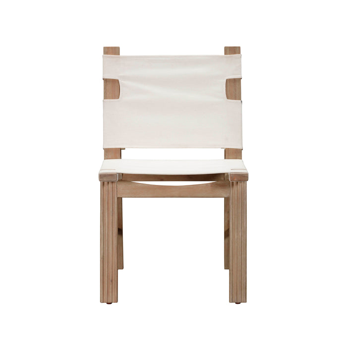 Cassie - Outdoor Dining Chair (Set of 2) - Cream