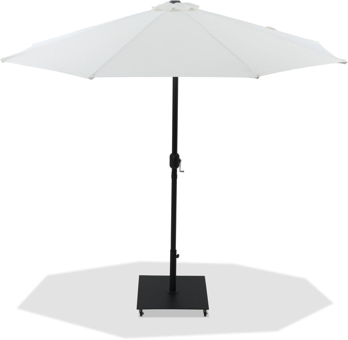 Fiji - Aluminum Patio Umbrella With Square Black Base