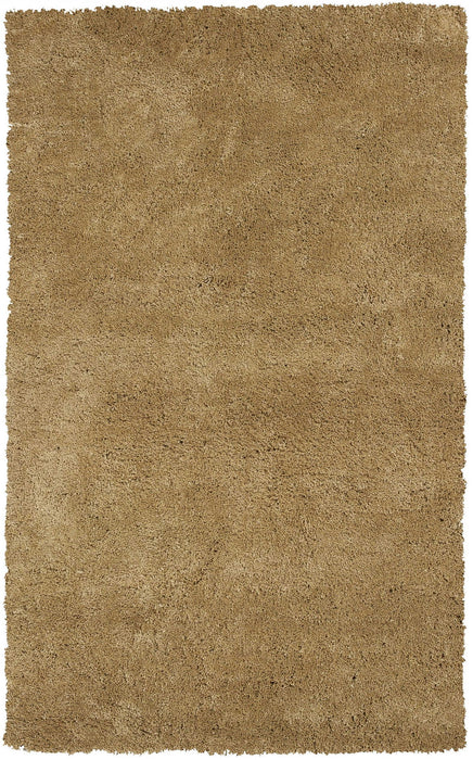 8' x 11' Indoor Shag Rug - Gold