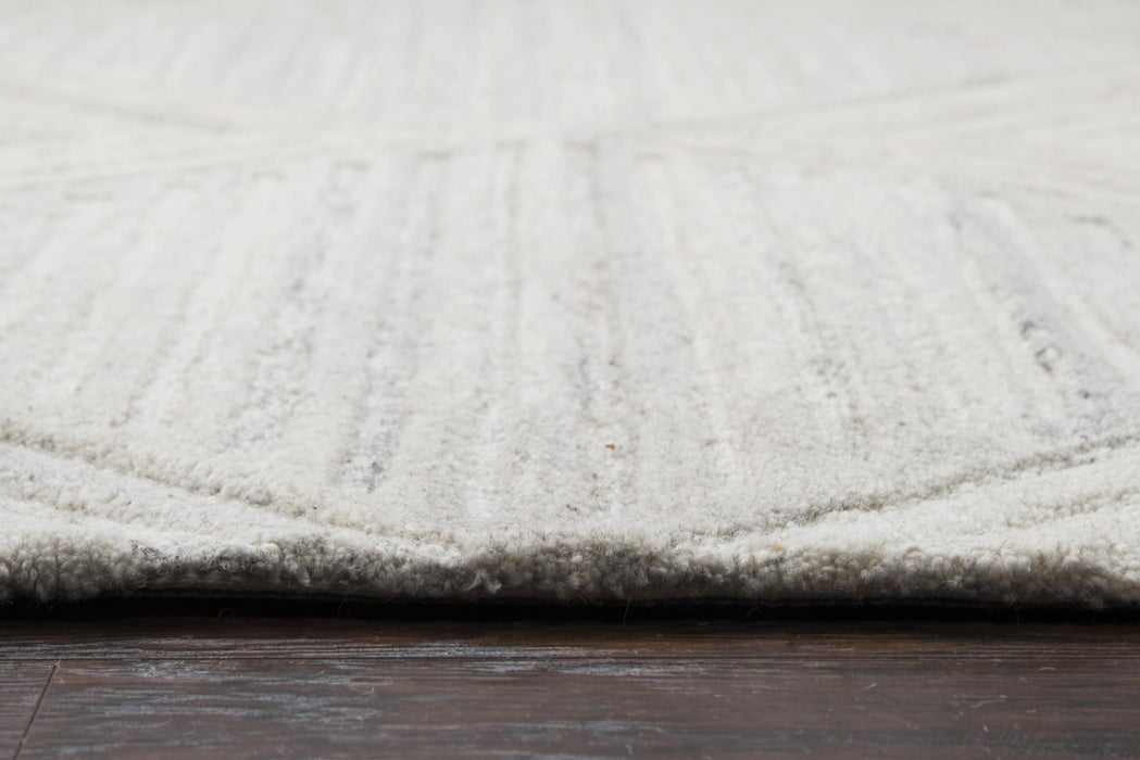 10' X 13' Wool Diamond Hand Tufted Area Rug (748161) - Ivory / Natural