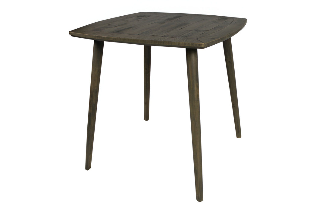 36" Square Solid Wood Dining Table - Brown