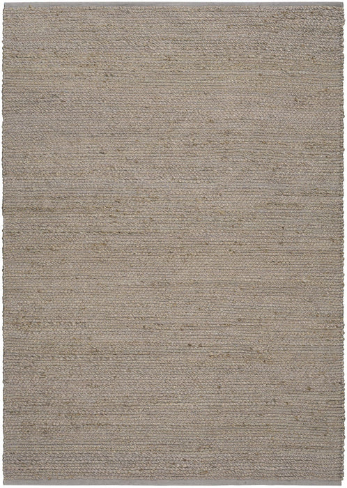 8' X 10' Jute Hand Woven Area Rug - Gray