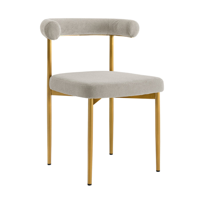 Open Back Dining Side Chairs (Set of 2) - Gray