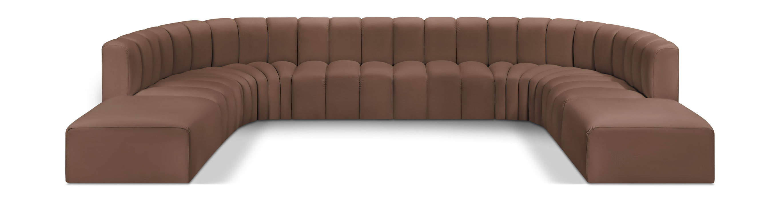 Arc - Faux Leather Modular Sectional