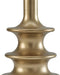 Signature Design by Ashley Jaystower poly table lamp in antique gold finish, with a stylish base and fabric shade.