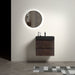 Giga Alice bathroom vanity wall-mounted with large storage, one-piece sink basin, modern floating design, no drain or faucet included.