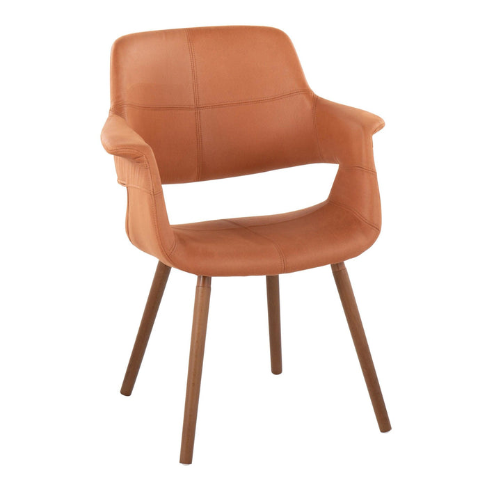 Vintage Flair - Chair (Set of 2) - Brown Legs