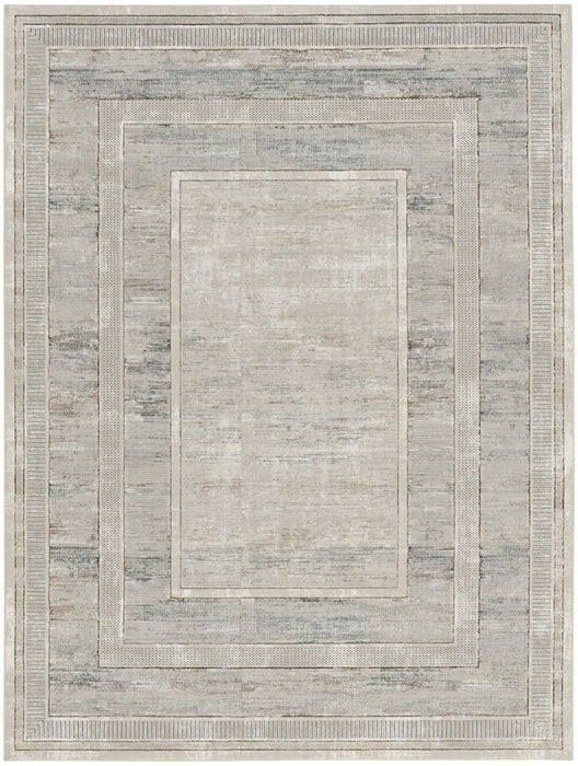 9' X 12' Geometric Area Rug (551376) - Cream