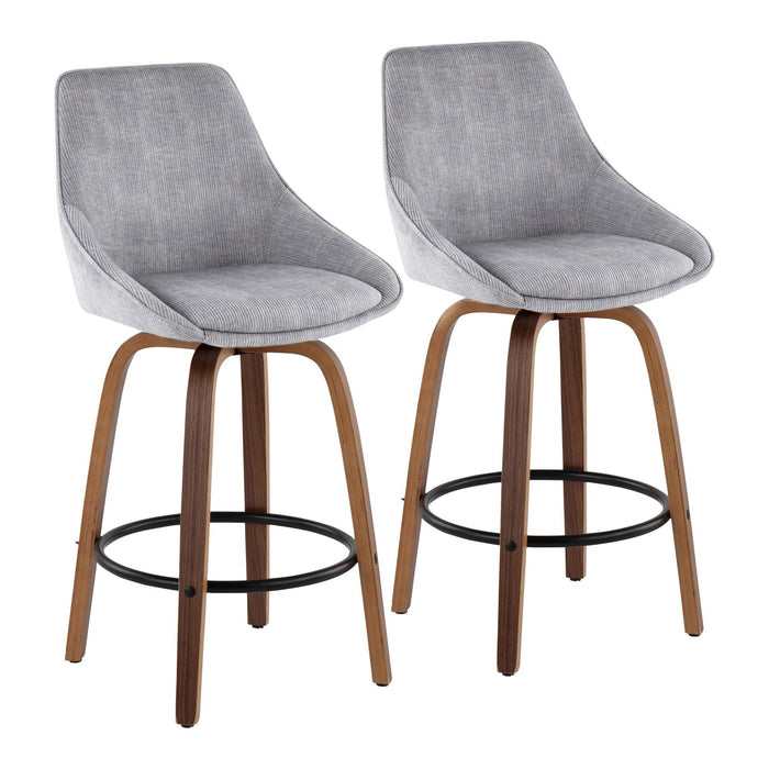 Diana - Upholstered Counter Stool Set