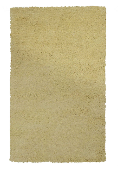 8' x 10' Polyester Area Rug - Canary Yellow