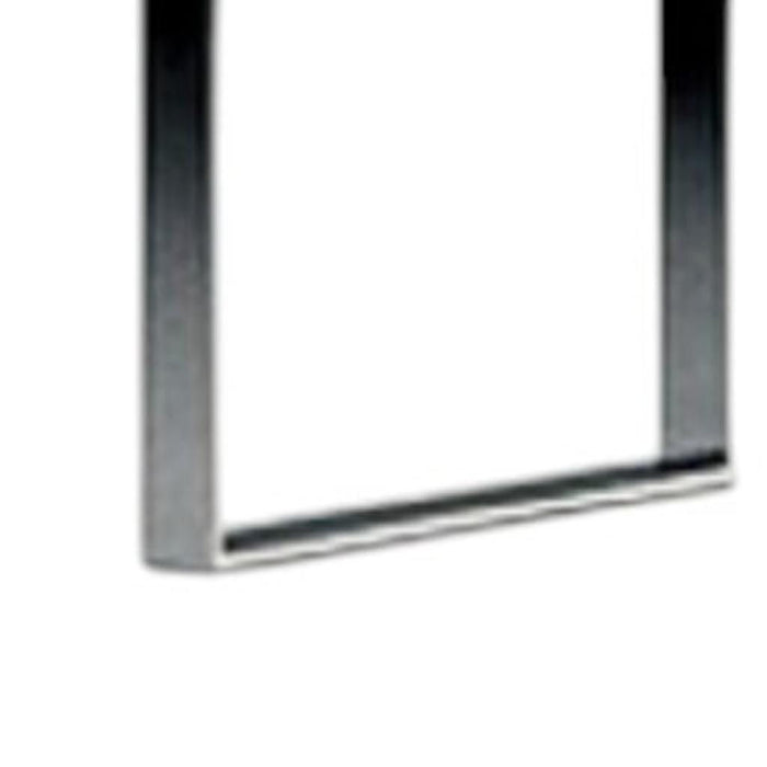 Three Tier Etagere Bookcase (555009) - White / Silver