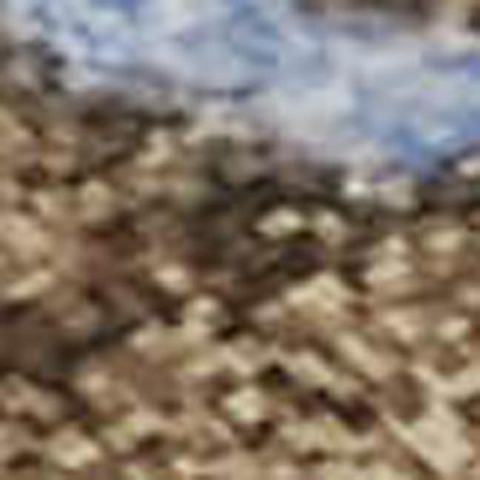 10' X 14' Abstract Washable Area Rug With UV Protection (701509) - Terra Cotta / Blue