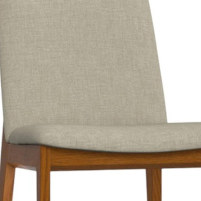 Dining Parsons Chairs (Set of 2) - Natural / Walnut