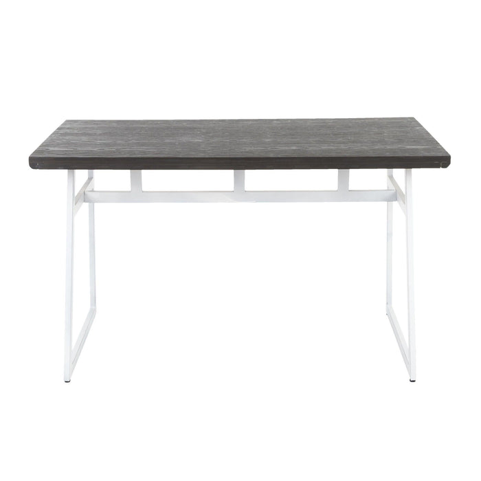 Geo - Dining Table - Dark Brown
