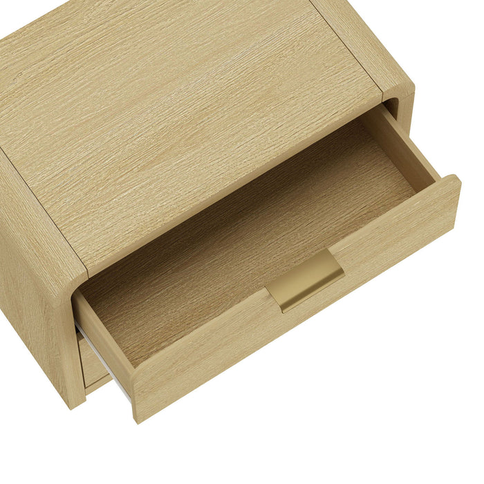 Manhattan Grace - Nightstand With Gold Handles