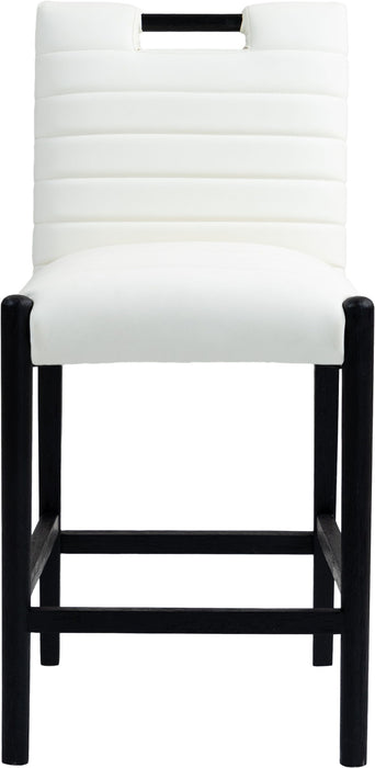 Aimee - Counter Stool - Black Legs