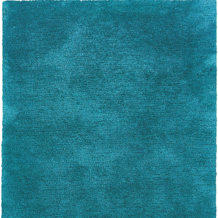 8' X 11' Shag Hand Tufted Area Rug (574443) - Teal