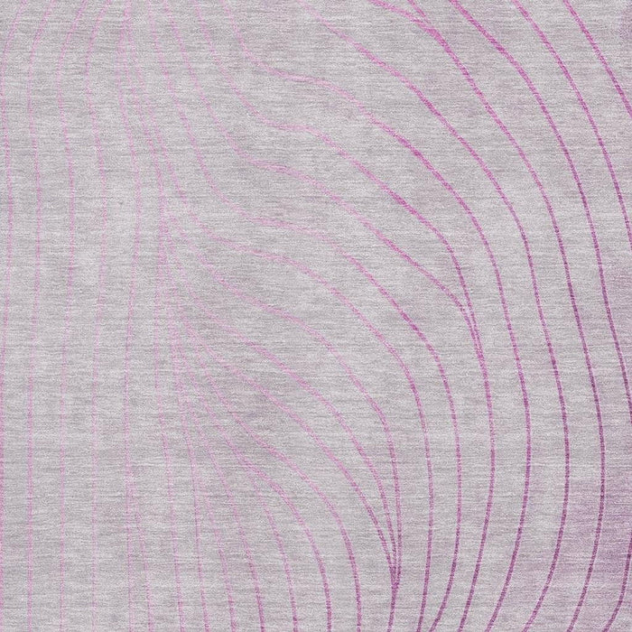 10' X 14' Abstract Washable Area Rug With UV Protection (718091) - Blush / Linen