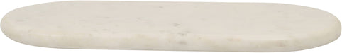 Genuine marble tray by Meridian Furniture featuring a sleek rectangular design with polished surface and classic marble pattern.
