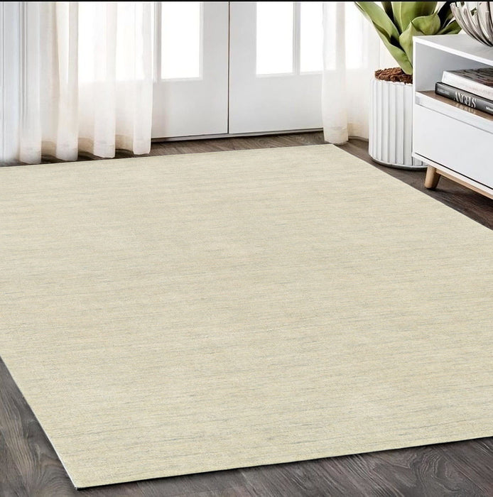 5' X 8' Wool Hand Tufted Area Rug - Beige