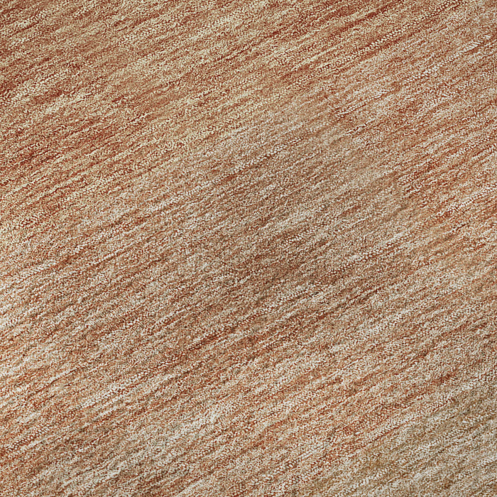 10' X 14' Ombre Washable Area Rug With UV Protection (673801) - Rust / Beige