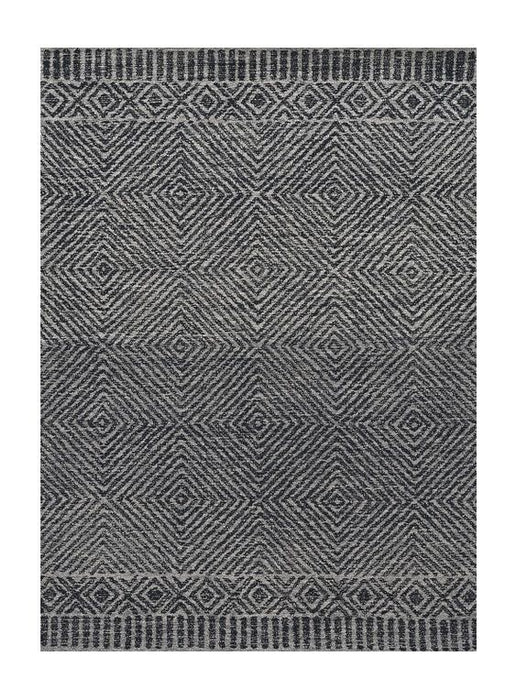 108" x 156" Wool Rug - Gray Or Black
