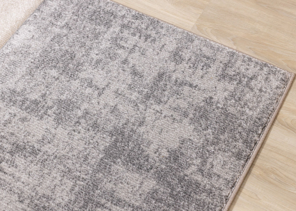 5' X 8' Geometric Area Rug (661361) - Gray / Beige