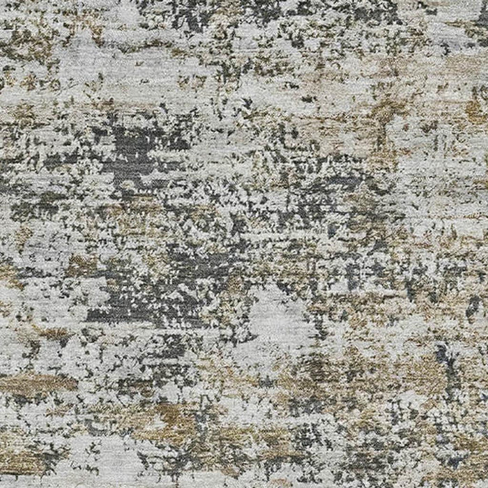 10' X 14' Abstract Washable Area Rug With UV Protection (699136) - Beige / Ivory